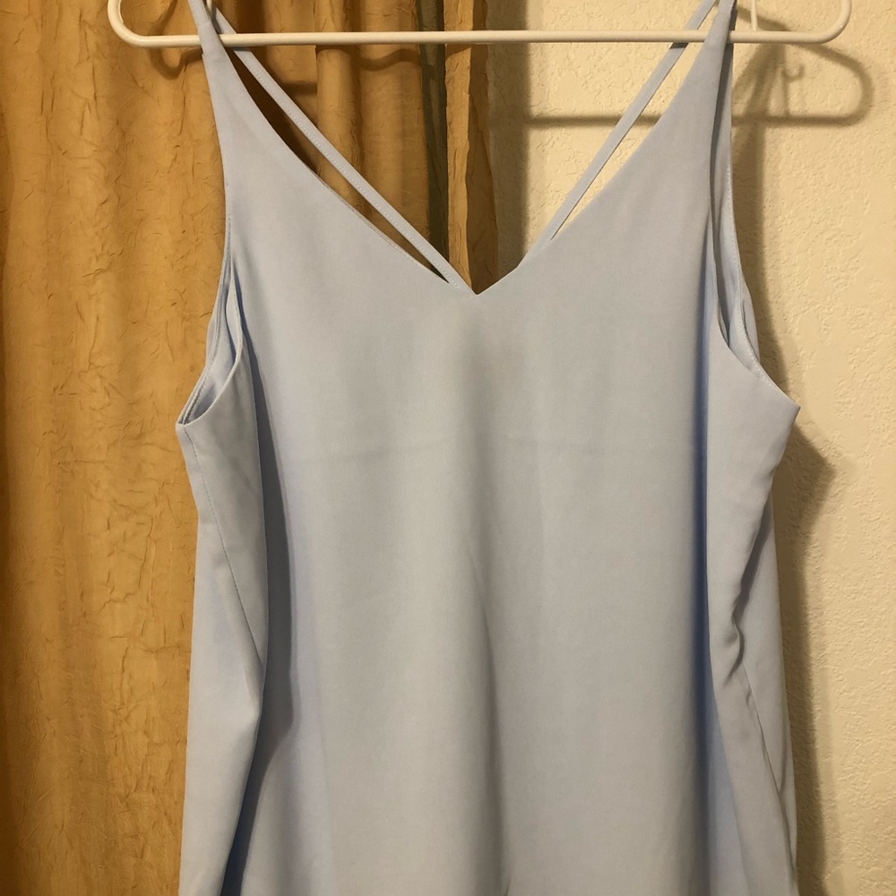 Floaty blue camisole/tank